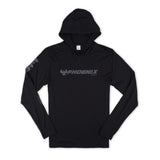 UV Pro LS Hoodie Tee - Black