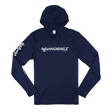 UV Pro LS Hoodie Tee - Navy