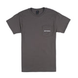 Quality Crafted SS Pocket Tee - Charcoal