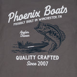 Quality Crafted SS Pocket Tee - Charcoal