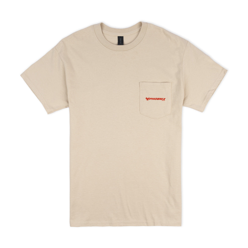 Quality Crafted SS Pocket Tee - Sand