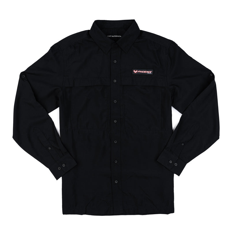 UV Day Break LS Shirt - Black