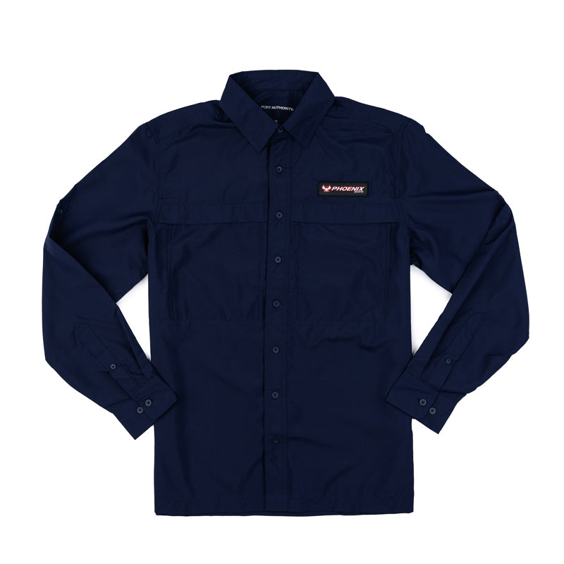 UV Day Break LS Shirt - Navy