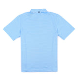 C&B Virtue Striped Polo - Atlas Blue