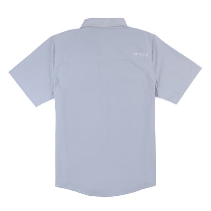 AFTCO Air-O Mesh SS Shirt - Harbor Grey