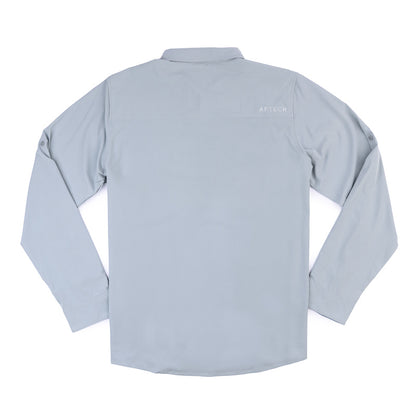 AFTCO Air-O Mesh LS Shirt - Harbor Grey