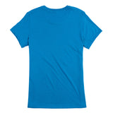 Women's Just a Girl Tee - Bright Blue