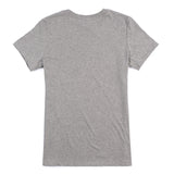 Women's Just a Girl Tee - Heathered Steel Grey