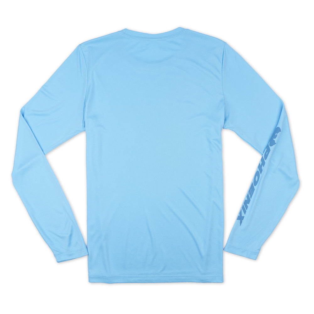 Women's LS UV Sun Tee - Light Blue