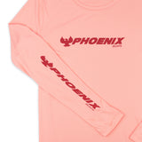 Women's LS UV Sun Tee - Soft Coral