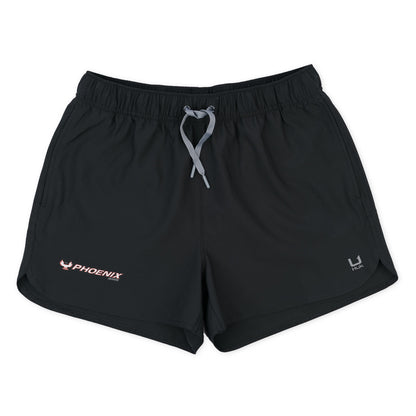 Women's HUK Pursuit Volley Shorts - Black