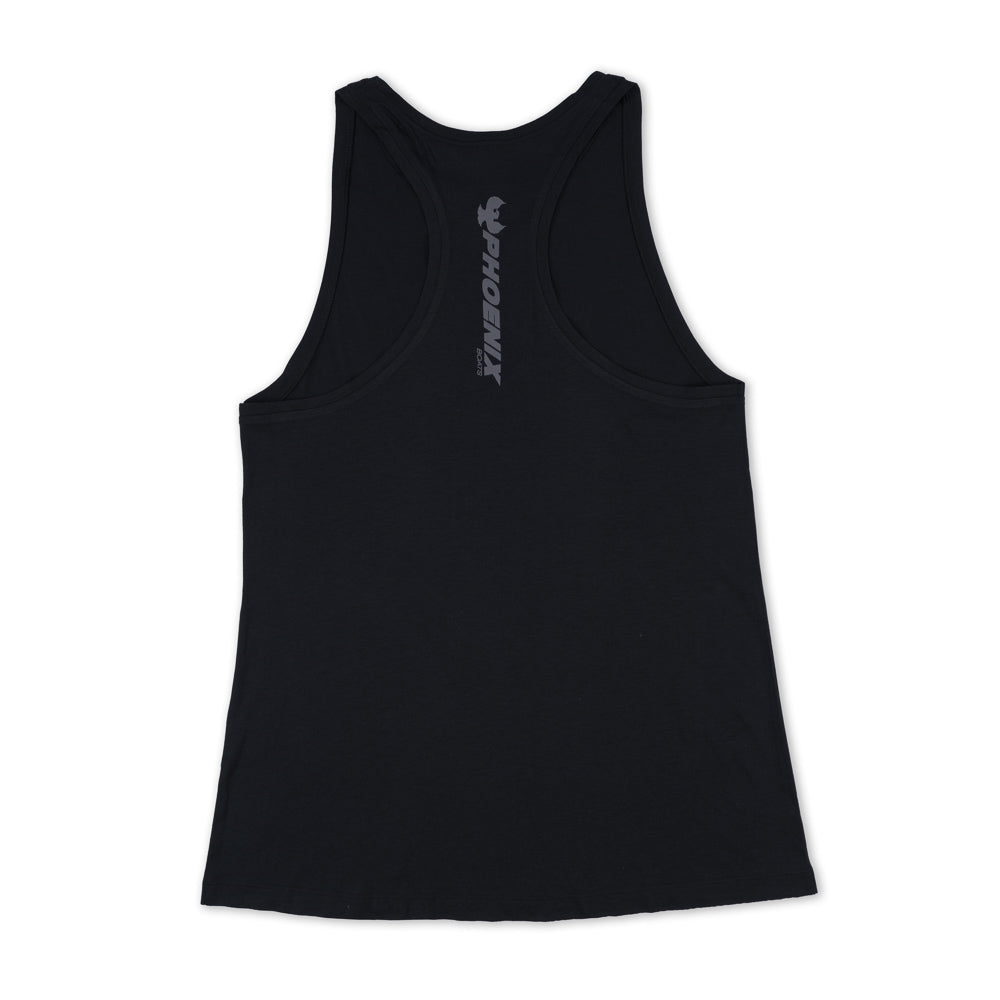 Women's Tri Blend Tank - Black