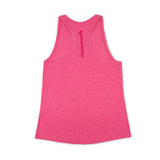 Women's Tri Blend Tank - Pink Raspberry Heather