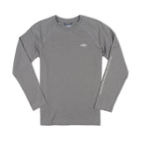 Youth AFTCO LS Samurai Tee - Steel Heather