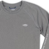 Youth AFTCO LS Samurai Tee - Steel Heather