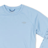 Youth AFTCO LS Samurai Tee - Airy Blue Heather