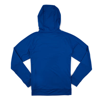 1/2 Zip Stretch Hoodie - Royal Blue