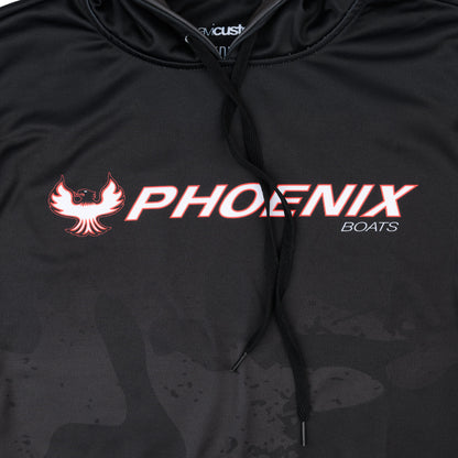 Turbulence Sublimated Hooded Sweatshirt - Black / Camo