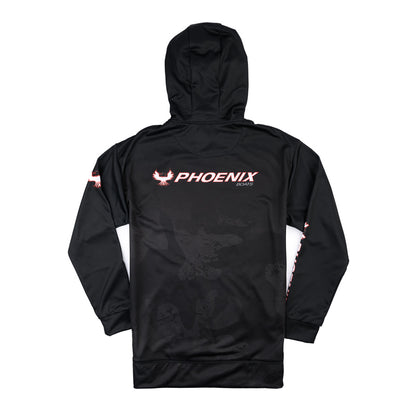 Turbulence Sublimated Hooded Sweatshirt - Black / Camo