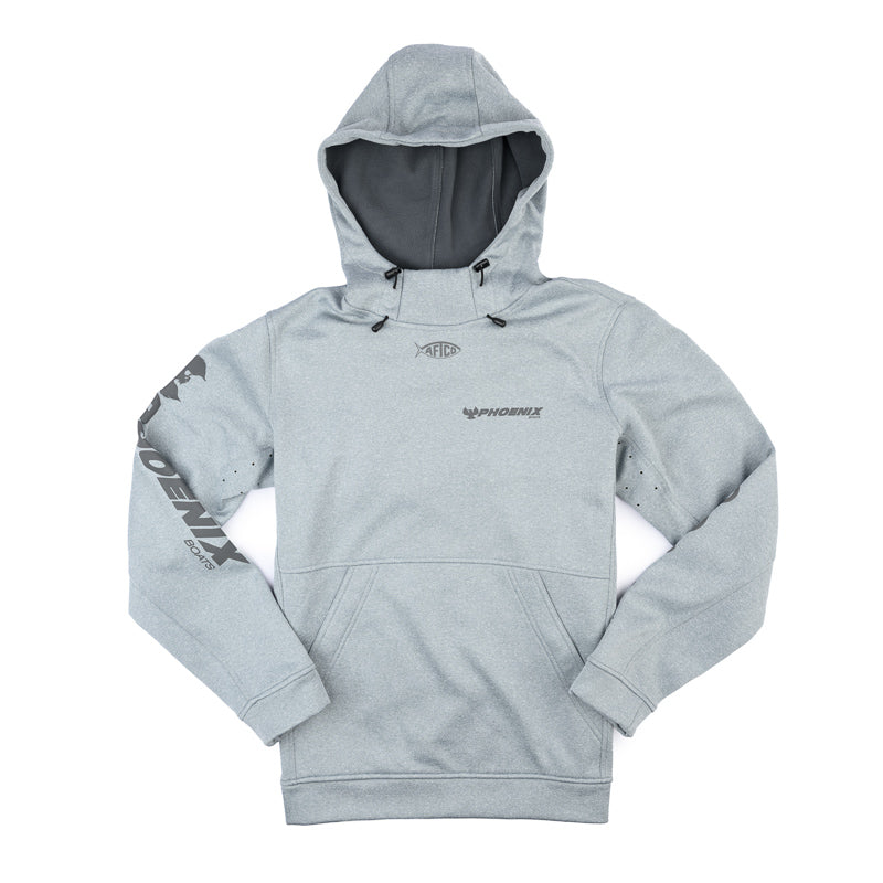 AFTCO Reaper Hooded Sweatshirt - Harbor Grey