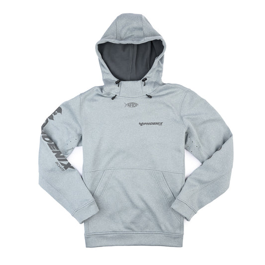 AFTCO Reaper Hooded Sweatshirt - Harbor Grey