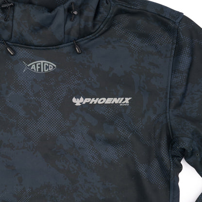 AFTCO Reaper Hooded Sweatshirt - Dark Storm Camo