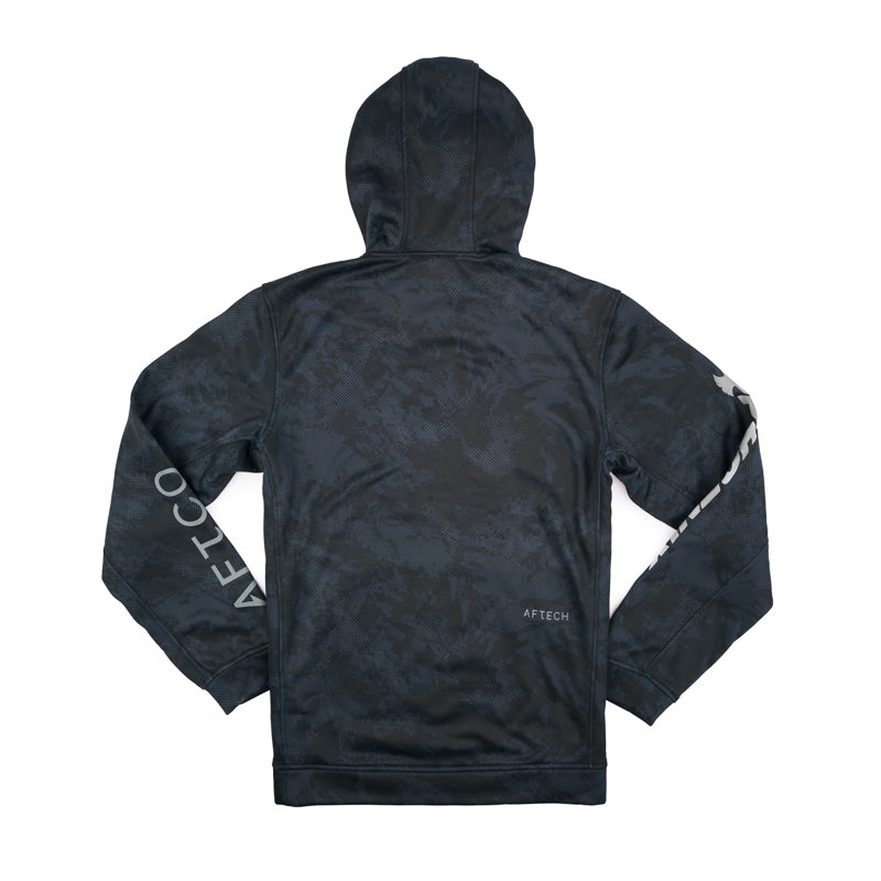 AFTCO Reaper Hooded Sweatshirt - Dark Storm Camo