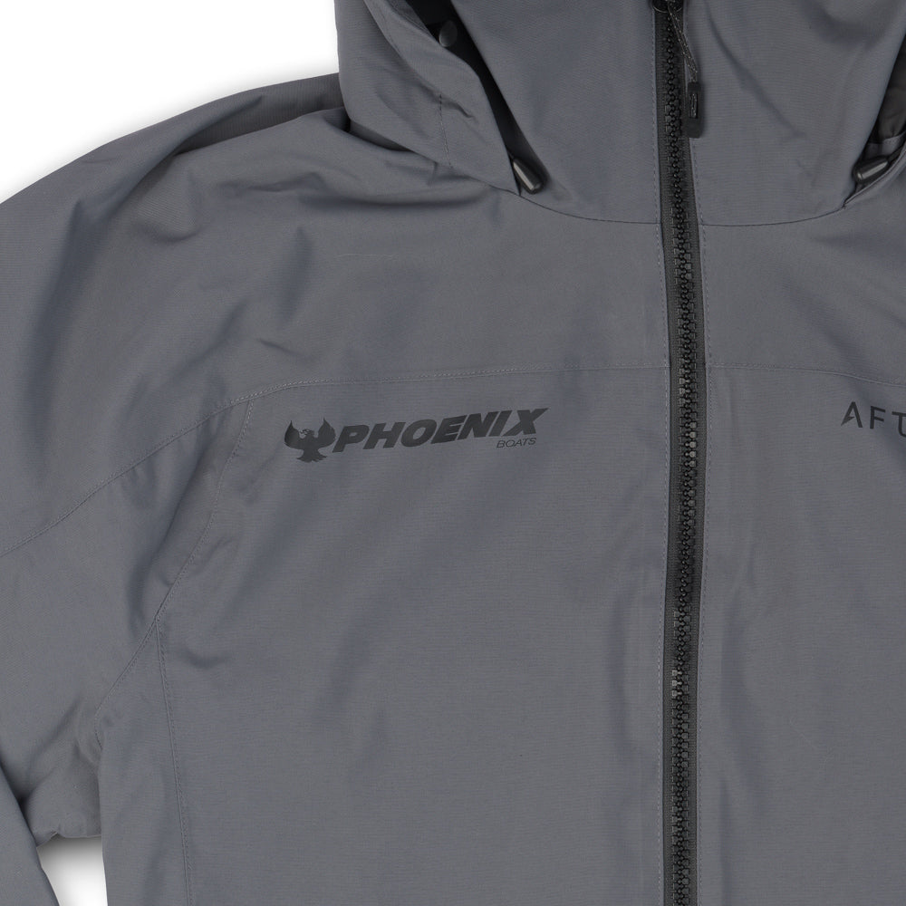AFTCO Hydro Waterproof Rain Jacket - Gunmetal - CLEARANCE