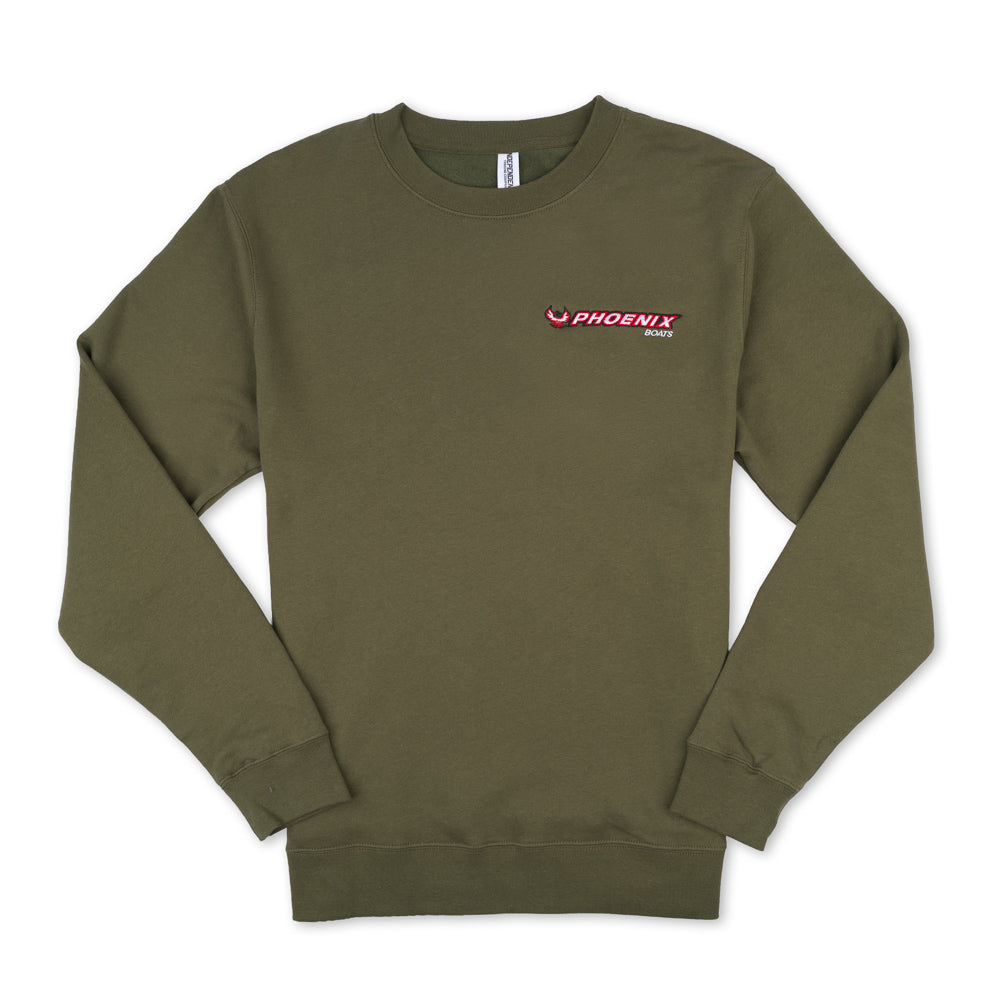 Crewneck Sweatshirt - Army Green