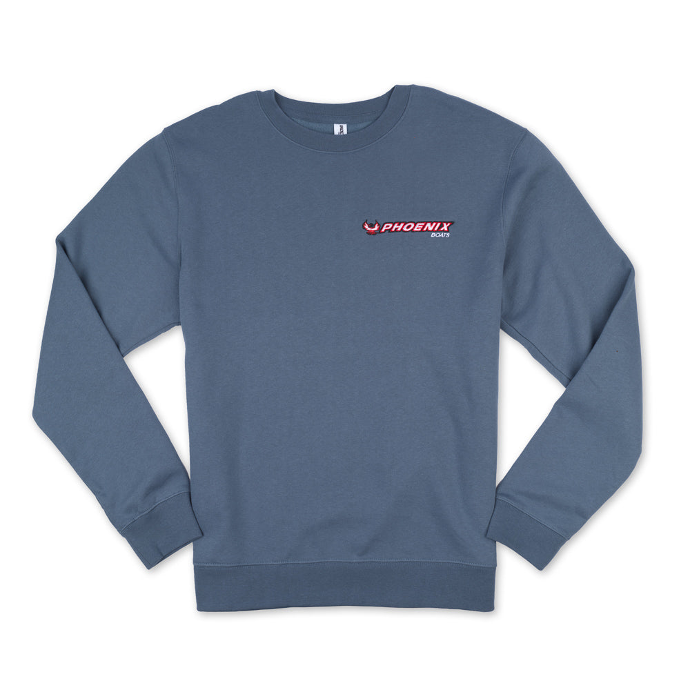 Crewneck Sweatshirt - Storm  Blue