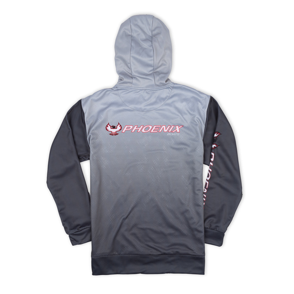 Onboard Sublimated Hooded Sweatshirt - Grey