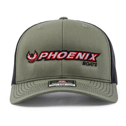 Richardson Trucker Cap - Loden / Black