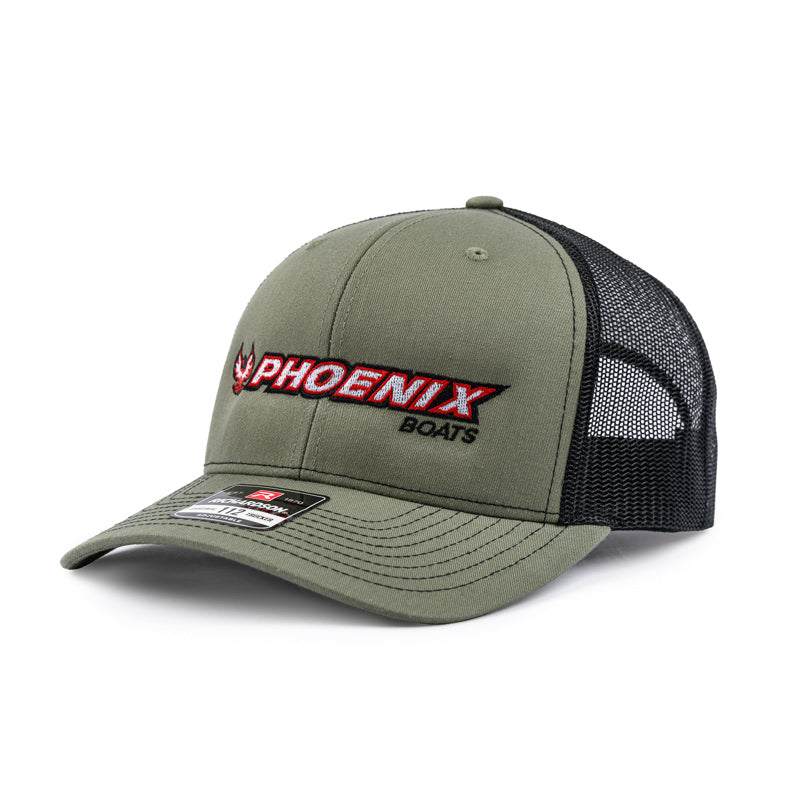 Richardson Trucker Cap - Loden / Black