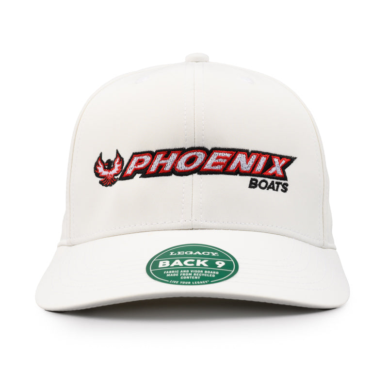 Legacy Back Nine Cap - White – Phoenix Boats Gear