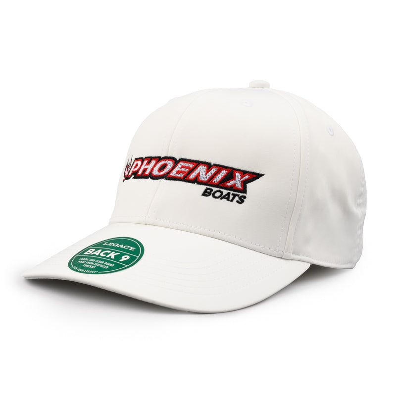 Legacy Back Nine Cap - White – Phoenix Boats Gear