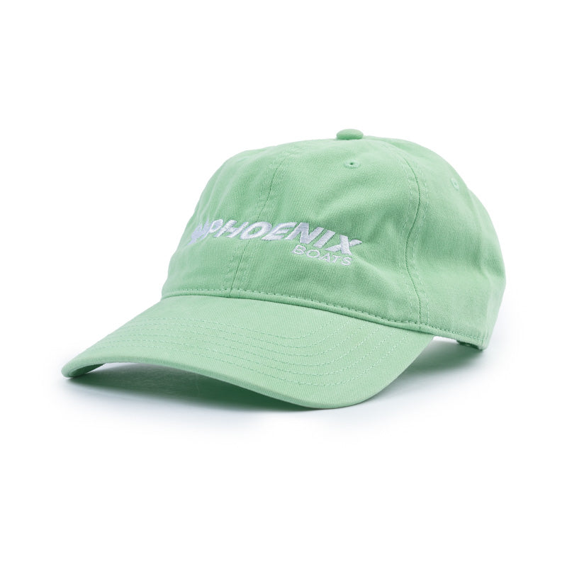 Peached Twill Cap - Hemock Green