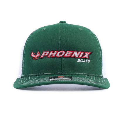 Richardson Trucker Cap - Dark Green / White