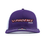 Richardson Trucker Cap - Purple / White