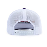 Richardson Trucker Cap - Purple / White