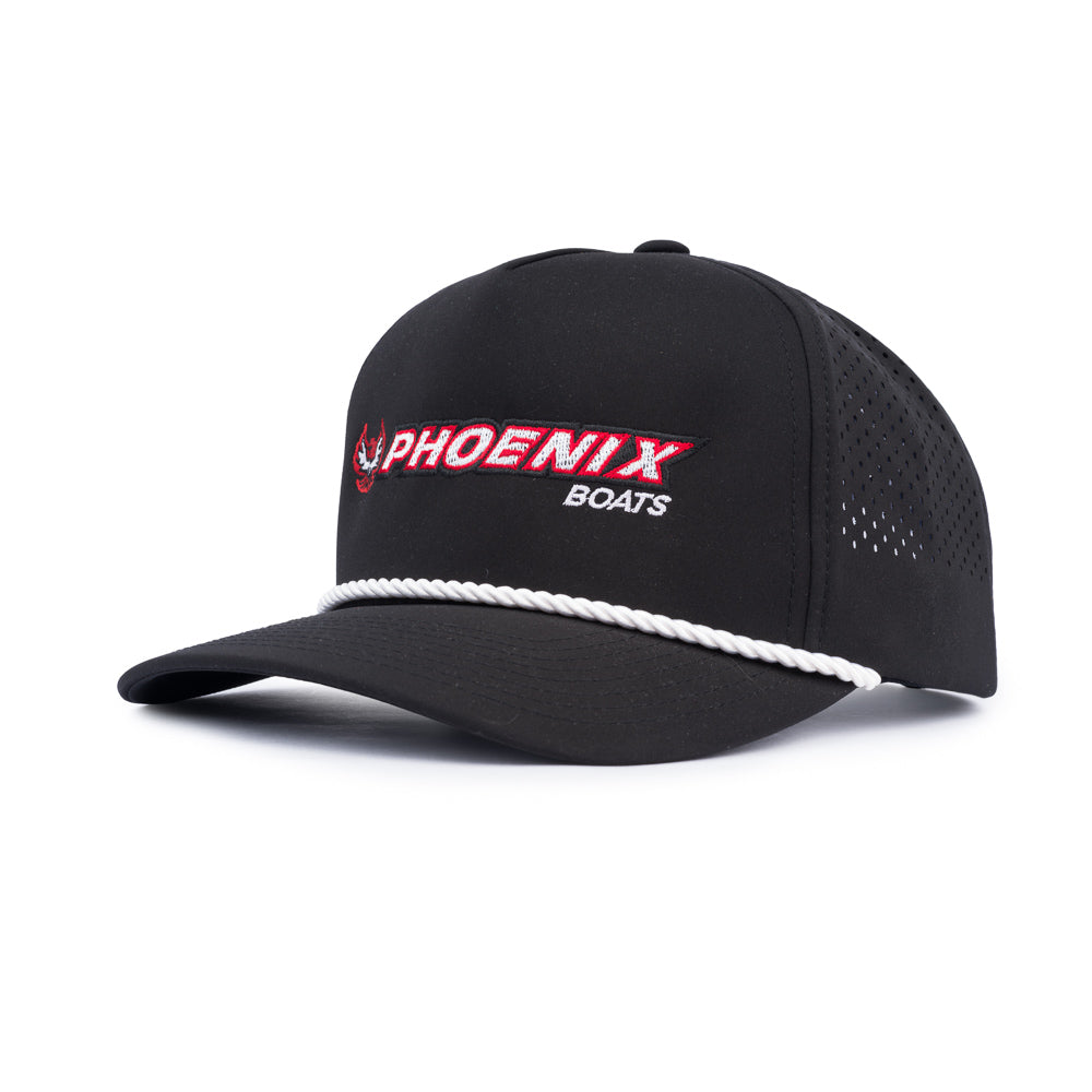 Hybrid Rope Cap - Black