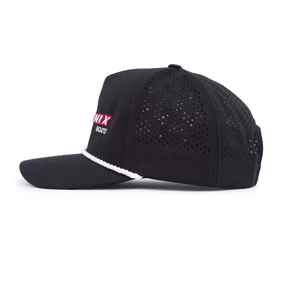 Hybrid Rope Cap - Black