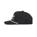 Scripted Rope Cap - Black