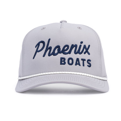 Scripted Rope Cap - Light Grey