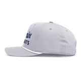 Scripted Rope Cap - Light Grey