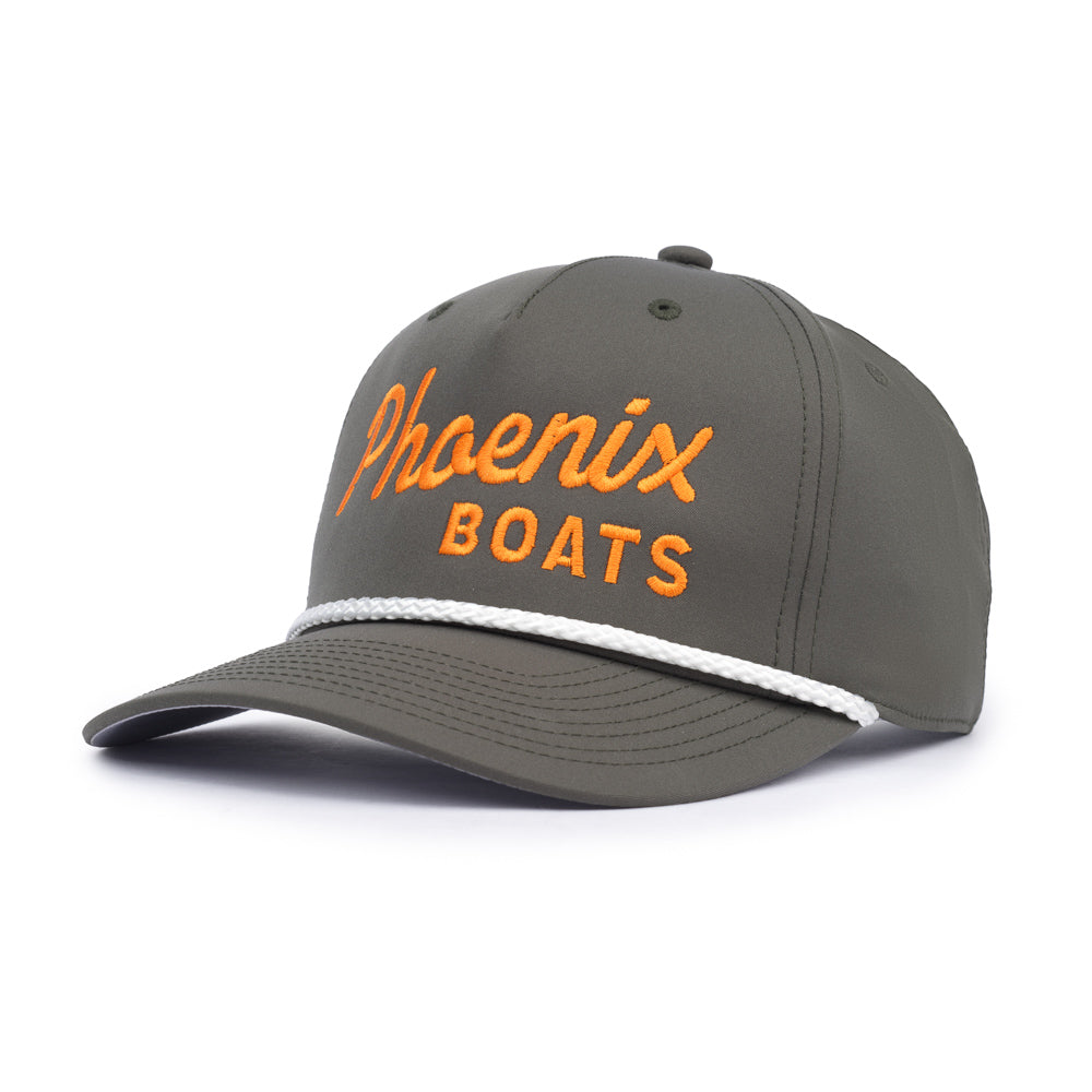 Scripted Rope Cap - Dark Olive