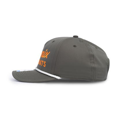 Scripted Rope Cap - Dark Olive