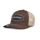 Richardson Trucker Patch Cap - Brown / Khaki