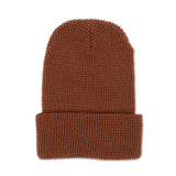 Richardson Waffle Knit Patch Beanie - Cinammon Mocha
