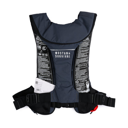 Mustang Elite 120 Inflatable PFD - Charcoal