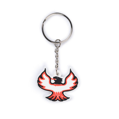 Bird Icon PVC Keychain